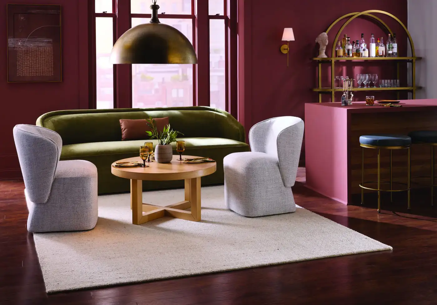 Jinan Rug JNN01-03 Beige: Ковер в интерьере