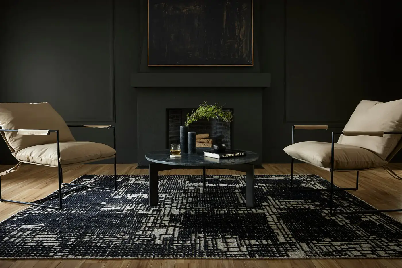 Nectar 2 Rug 03 Beige: Ковер в интерьере