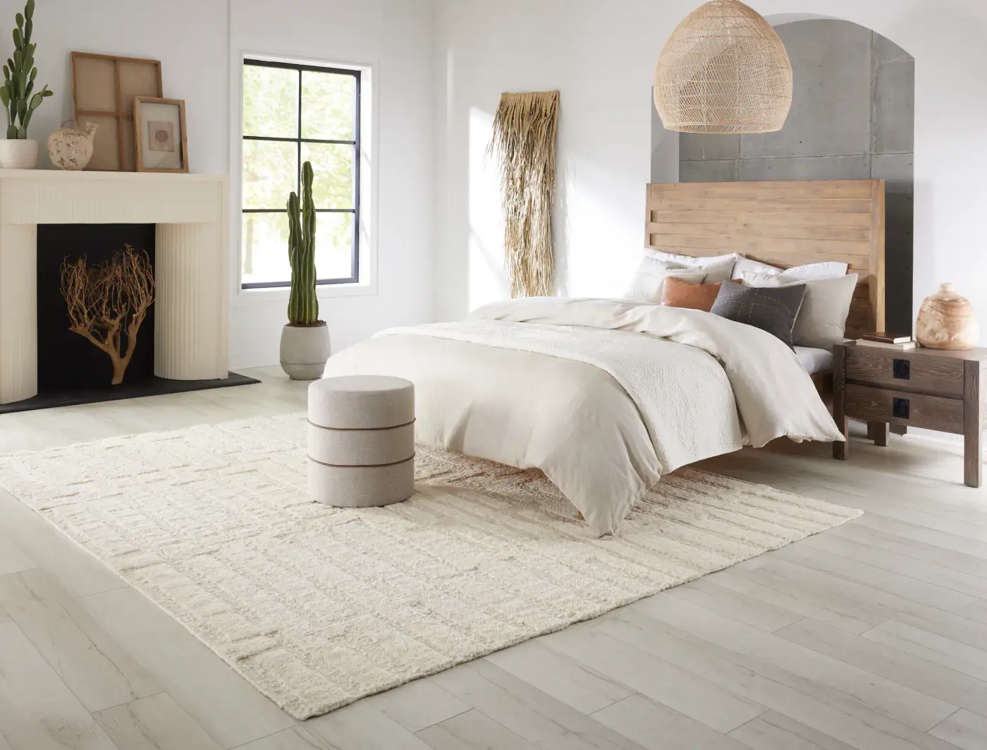 Pamir Rug PAM03-01 Ivory: Ковер в интерьере